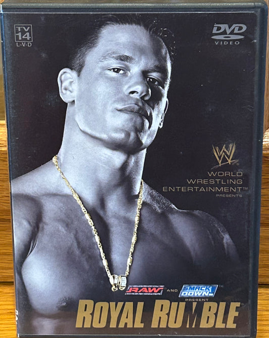 * WWE Royal Rumble 2004 DVD (John Cena, Brock Lesnar, Triple H & so much more)