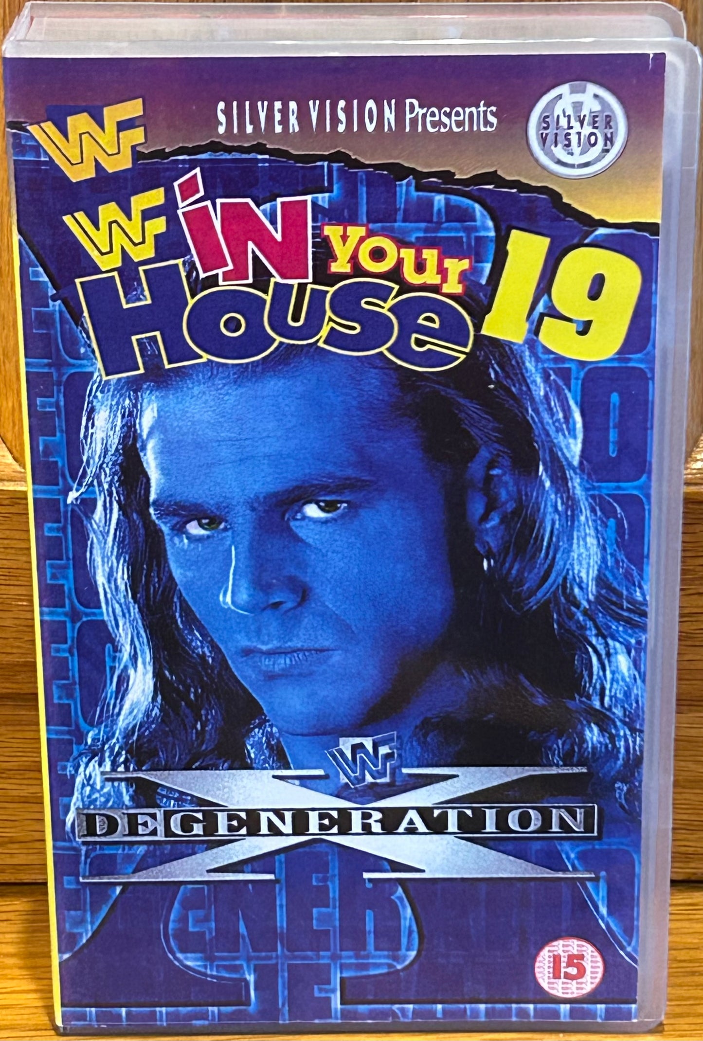 * WWF WWE In Your House 19 Official VHS (HBK, Shamrock, Austin, Rock & so much more