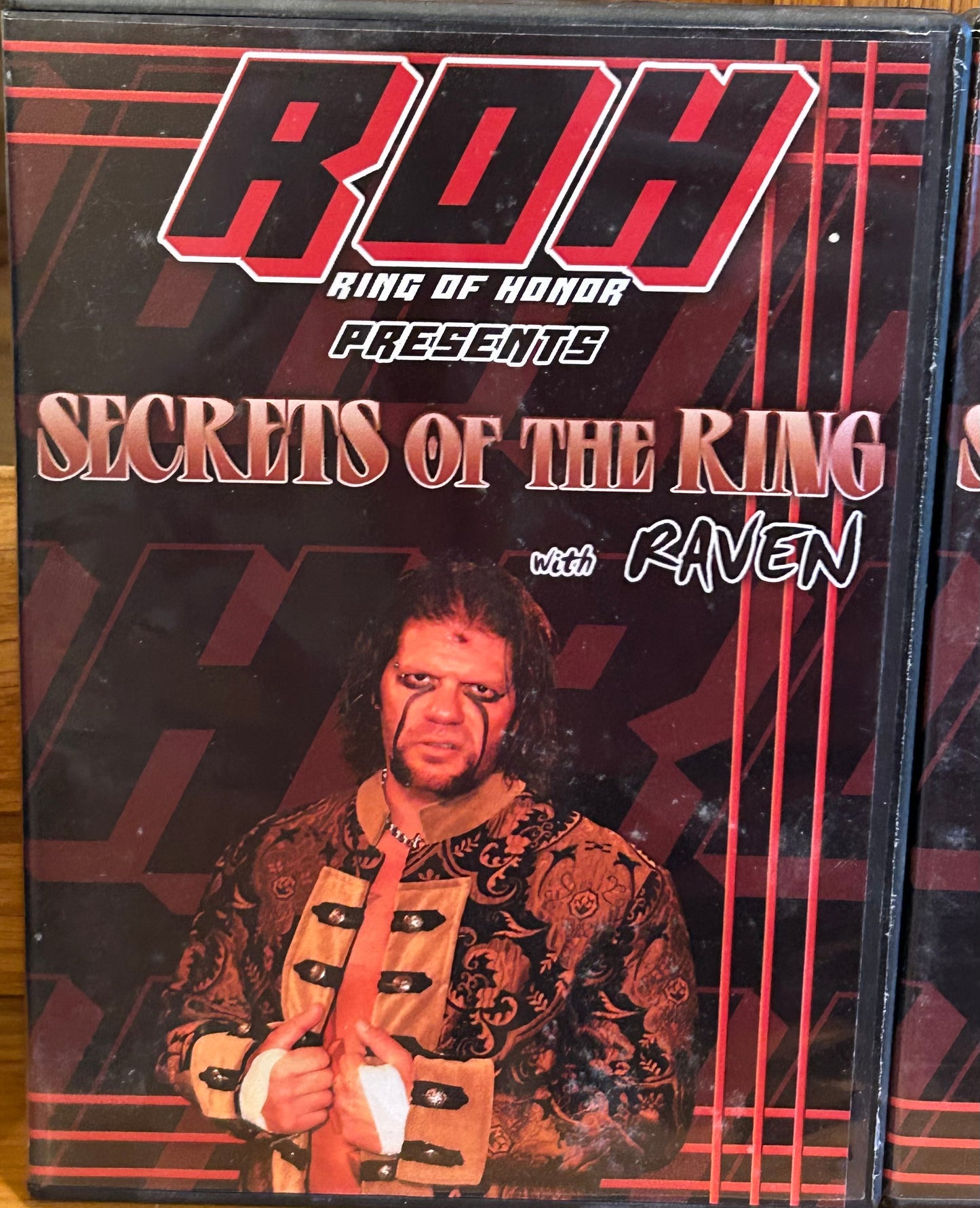 * ROH Presents “Secret of The Ring” with Raven Volume 1-5 DVD’s (Complete Set)