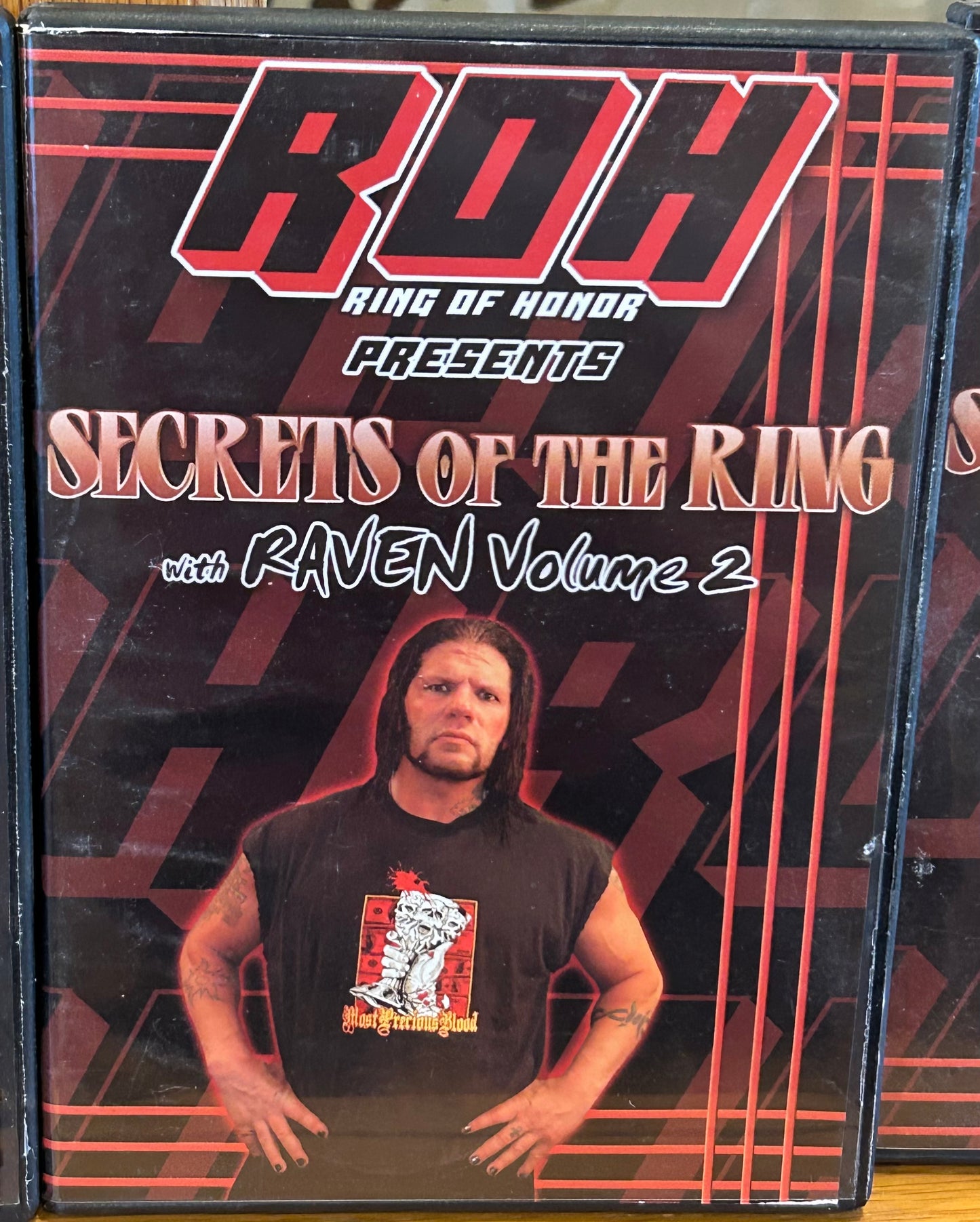 * ROH Presents “Secret of The Ring” with Raven Volume 1-5 DVD’s (Complete Set)