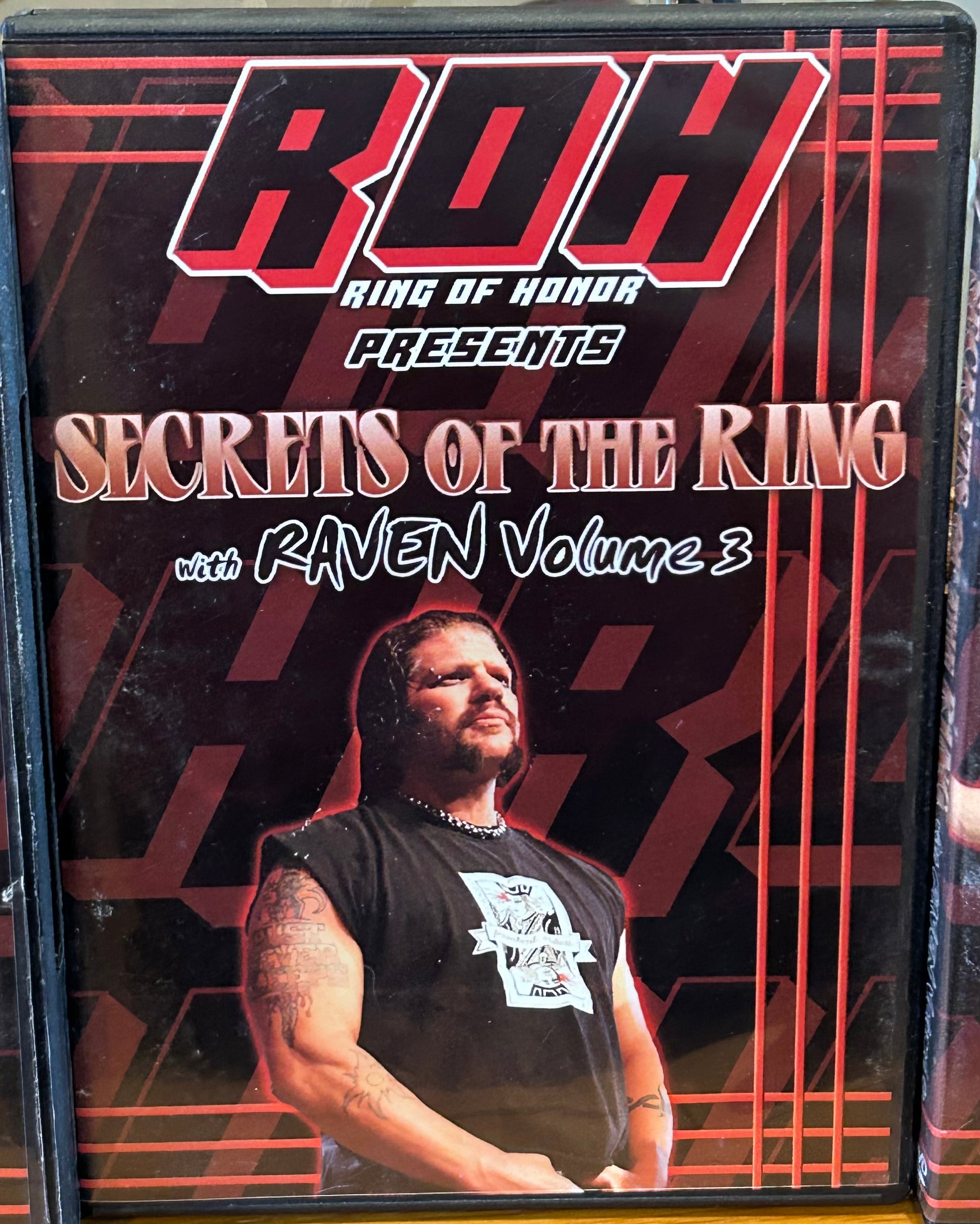 * ROH Presents “Secret of The Ring” with Raven Volume 1-5 DVD’s (Compl ...