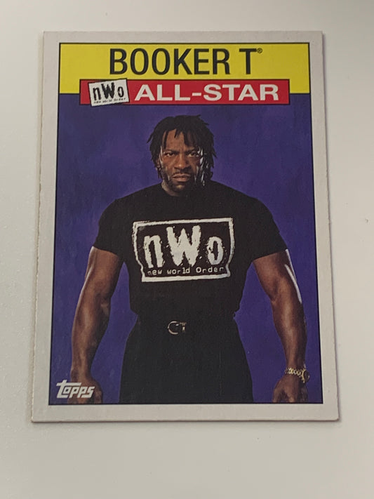 Booker T 2016 WWE Topps Heritage All-Star Card NWO
