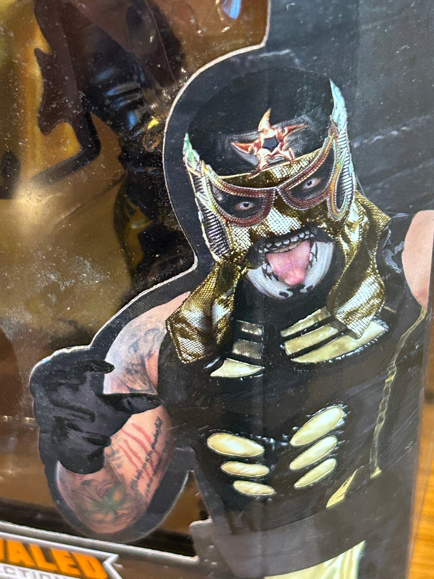 * PENTA El Zero M (Pentagon) WWE AEW Unrivaled Series 6 (Gold & Black) Action Figure (Super Popular)