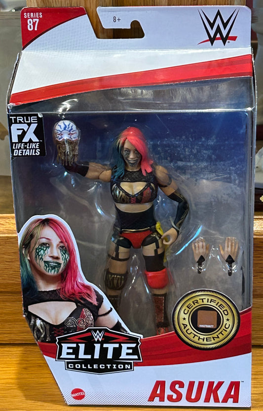 * Asuka WWE Mattel Elite Series 87 Action Figure (Sealed, Never Opened)