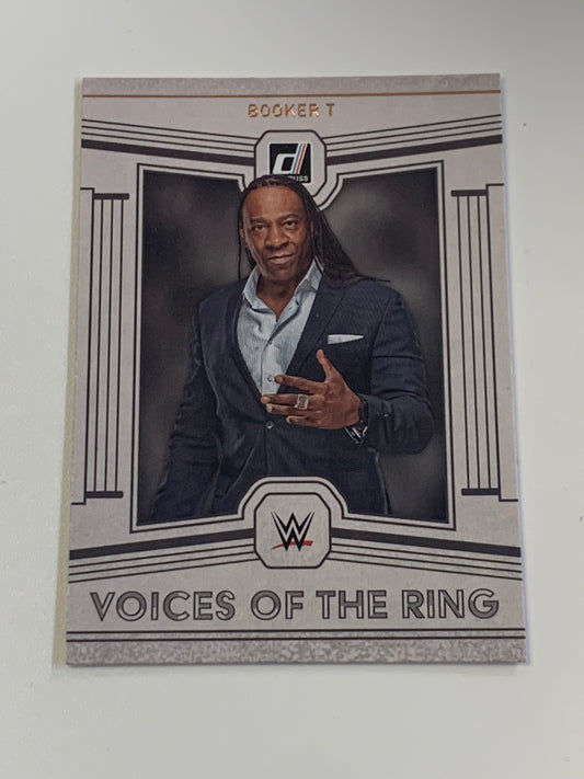 Booker T 2023 WWE Panini Chronicles Donruss Card