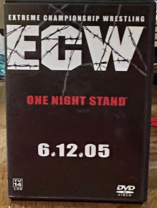 * ECW DVD “One Night Stand” 6/12/2005 (Dreamer, Sandman, Austin, Taz & so much more)