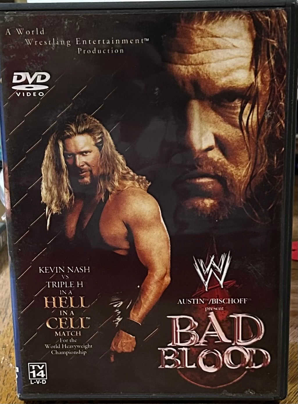 * WWE Bad Blood 2003 DVD (Austin, Nash, Triple H, RVD & so much more)