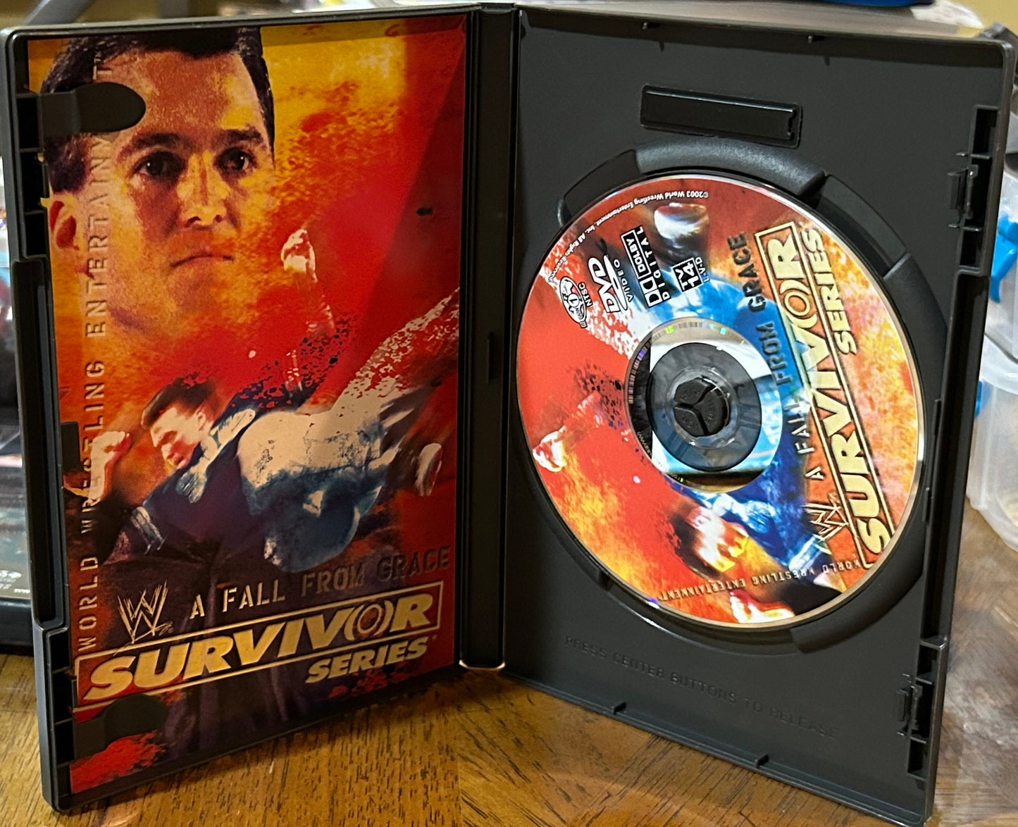 * WWE Survivor Series 2003 DVD (Goldberg, Triple H, Vince McMahon & so much more)