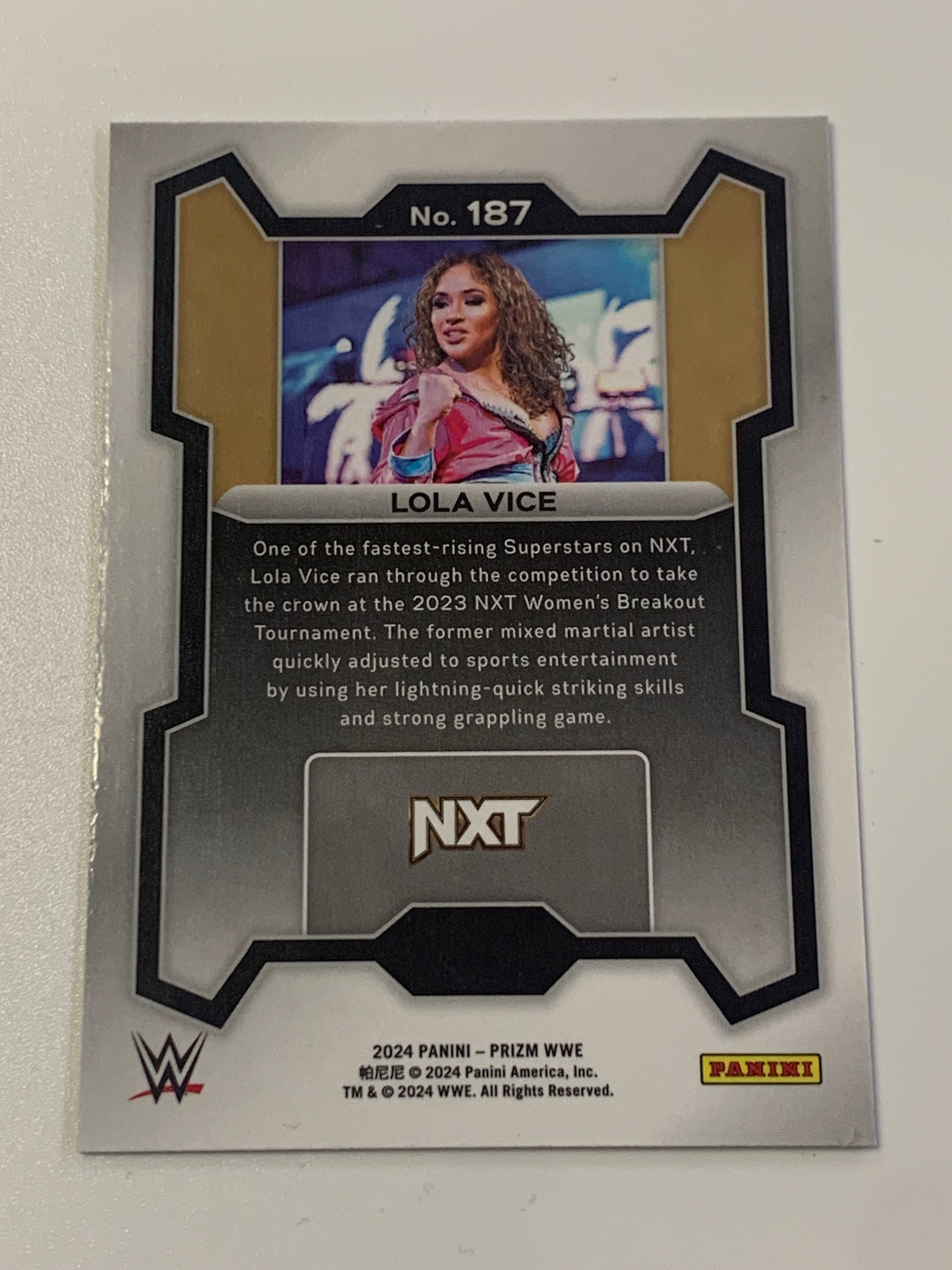 Lola Vice 2024 WWE Panini Prizm