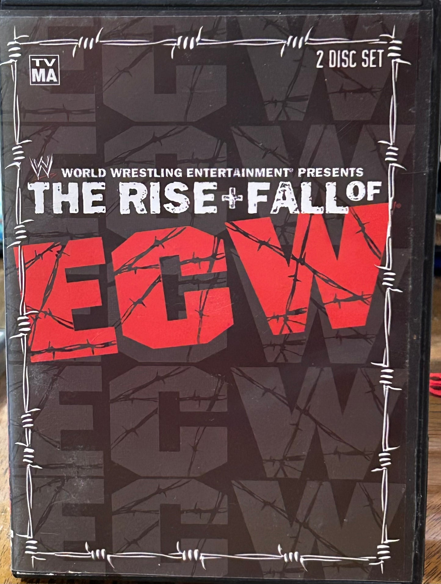 * The Rise and Fallbof ECW DVD (2-Disc Set) (Paul Heyman, Taz, Sandman, Dreamer & so much more)