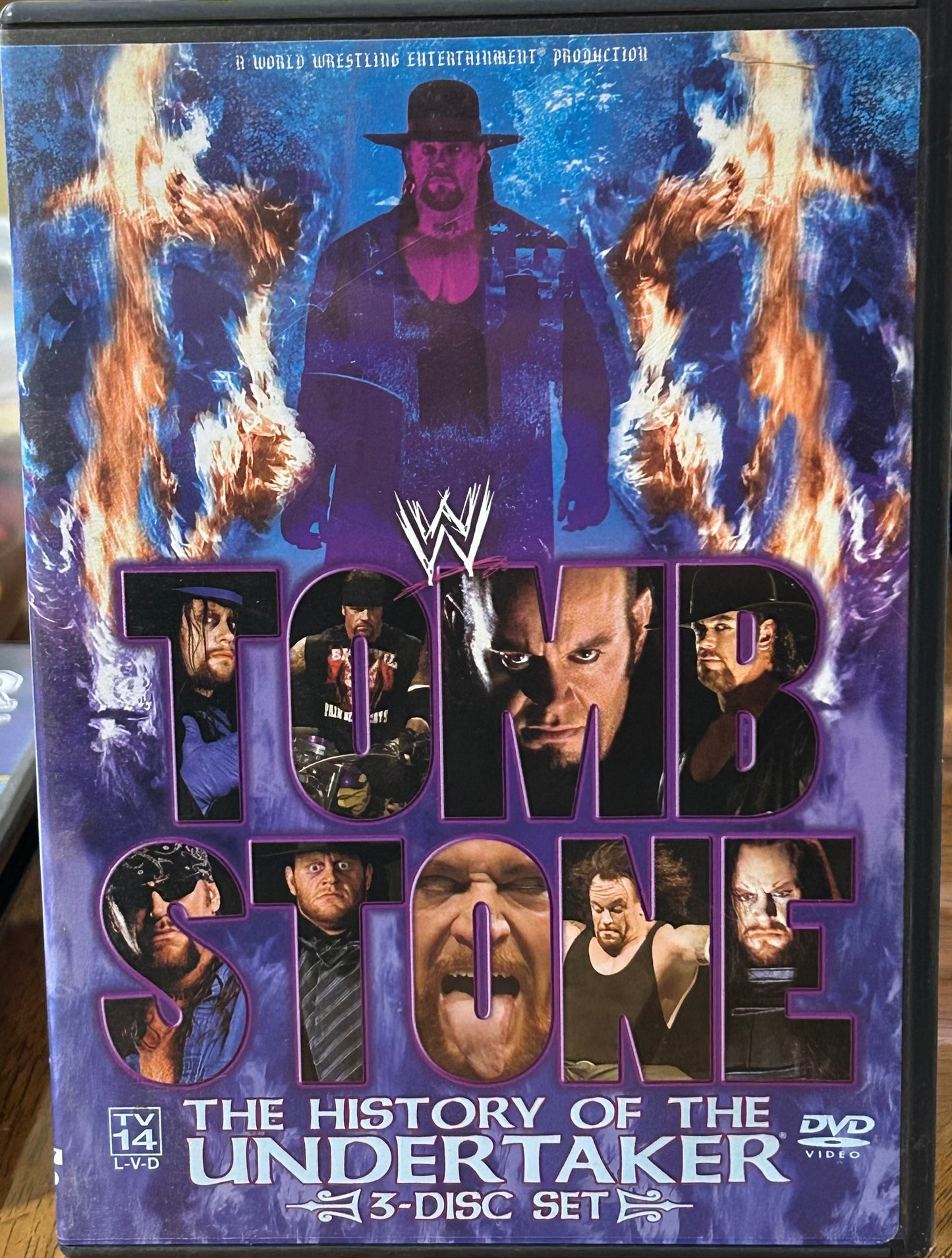 * WWE The History of the Undertaker DVD (3-Disc Set) (Bret Hart, Austin, The Rock & so much more)