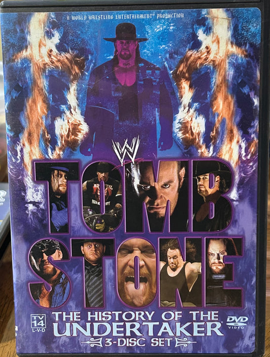 * WWE The History of the Undertaker DVD (3-Disc Set) (Bret Hart, Austin, The Rock & so much more)