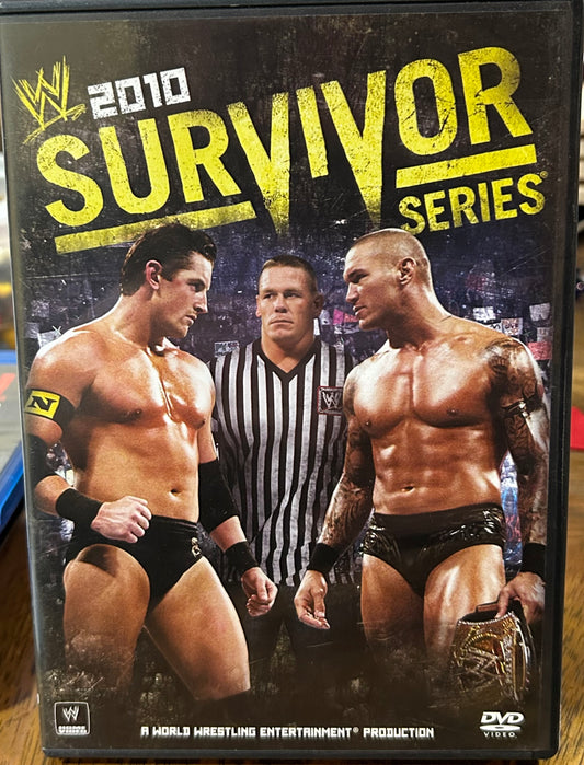 * WWE Survivor Series 2010 DVD (Cena, Orton, Edge, Kane & so much more)
