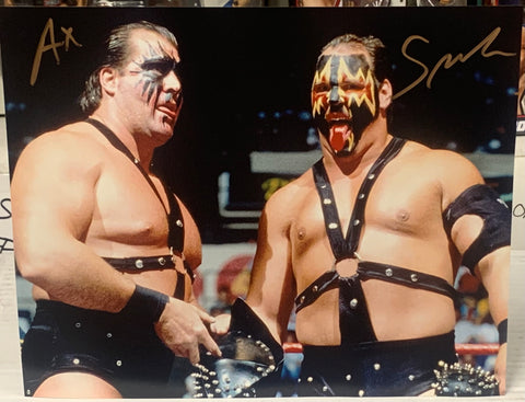 Demolition Ax & Smash Signed 8x10 Color Photo (Comes w/COA)