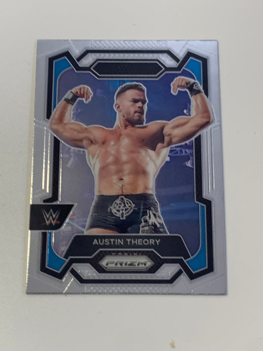 Austin Theory 2024 WWE Panini Prizm Card