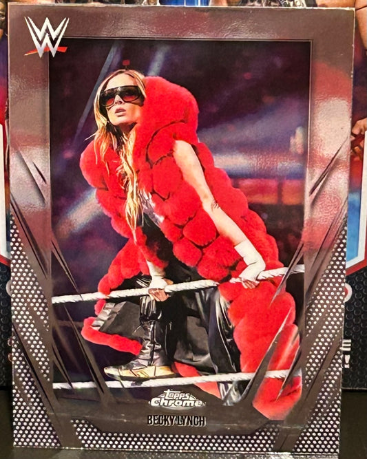 + Becky Lynch 2026 WWE Topps Chrome Card