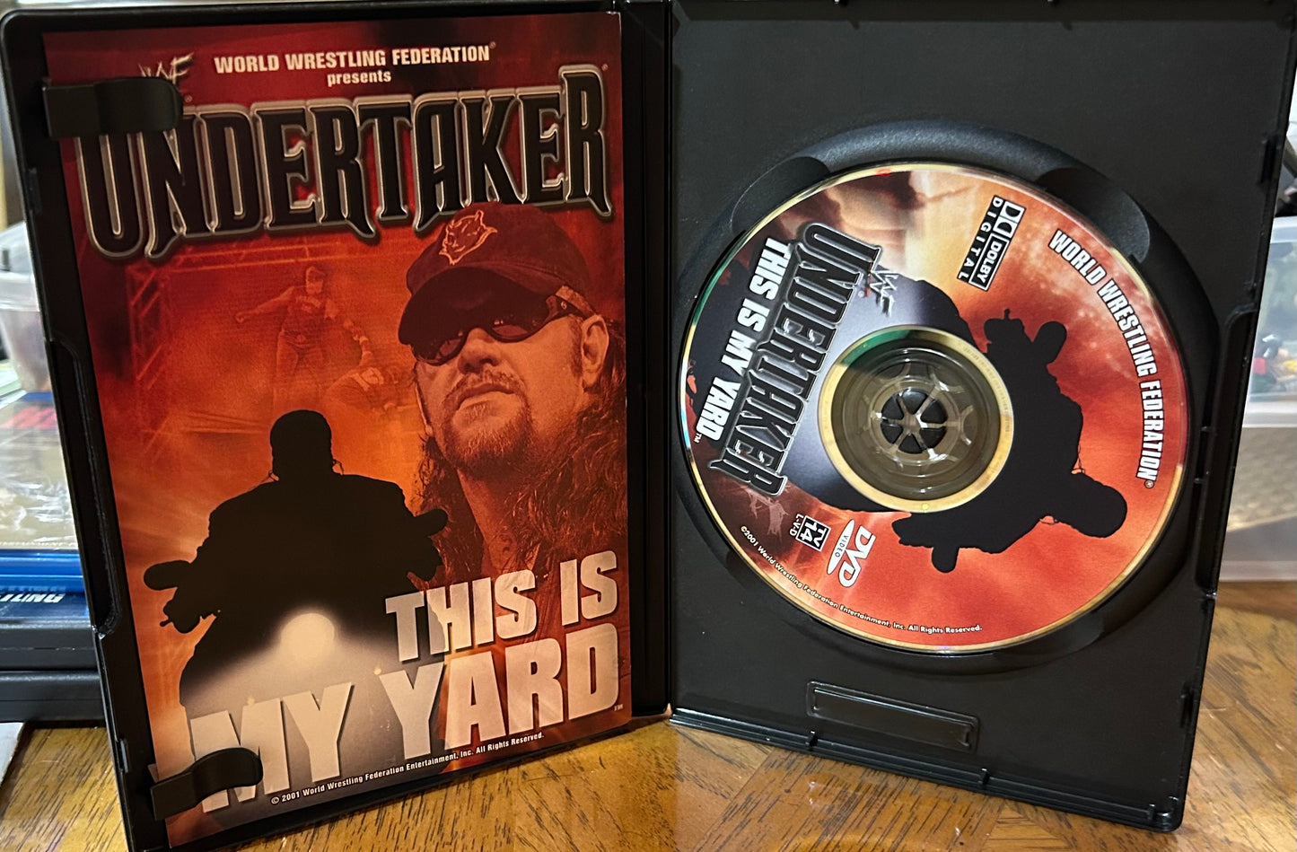 * WWE The Undertaker “This is my Yard” DVD (2001) Kane, HBK, Kurt Angle & so much more