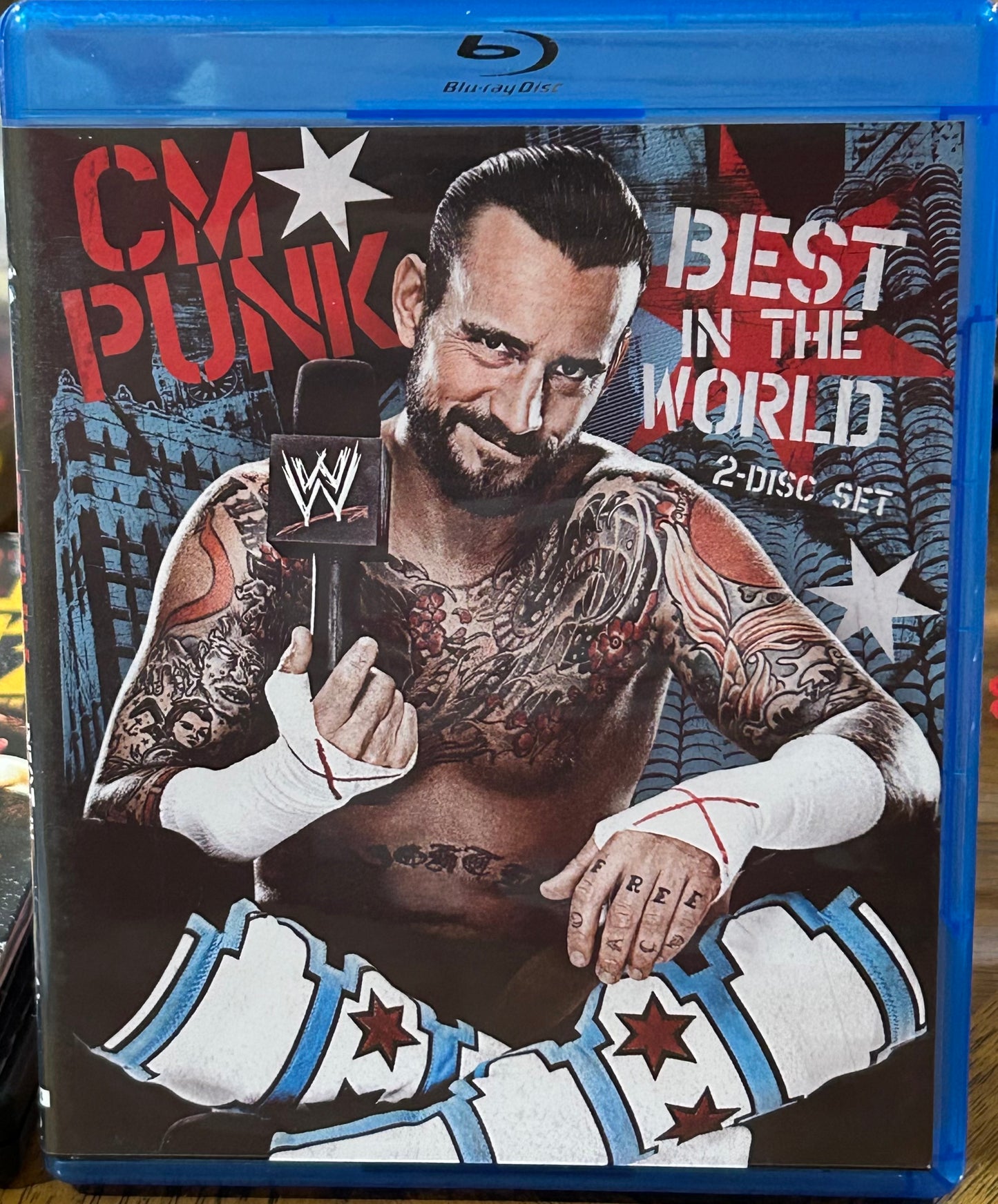 * CM Punk WWE Blu-ray “Best in the World” (2-Disc Set)