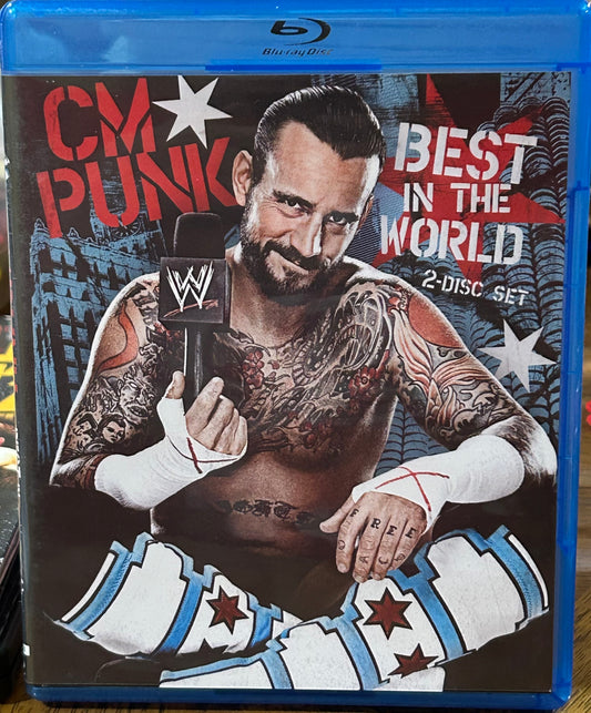 * CM Punk WWE Blu-ray “Best in the World” (2-Disc Set)
