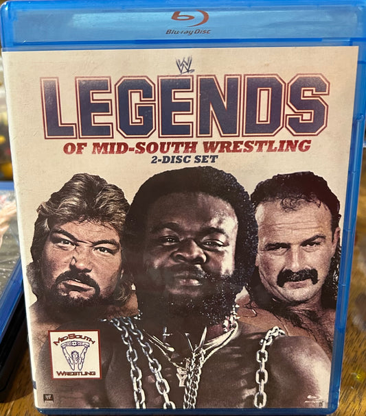 * WWE “Legends of Mid-South Wrestling “ Blu-ray (2- Disc Set)