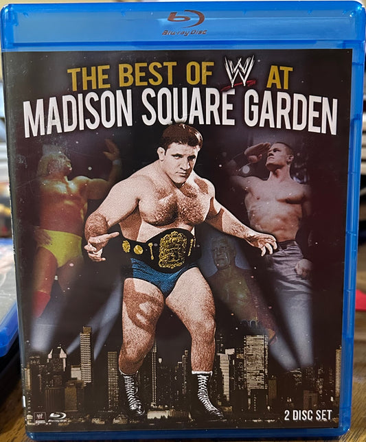 * The Best of WWE at Madison Square Garden Blu-ray (2-Disc Set) Hard To Find