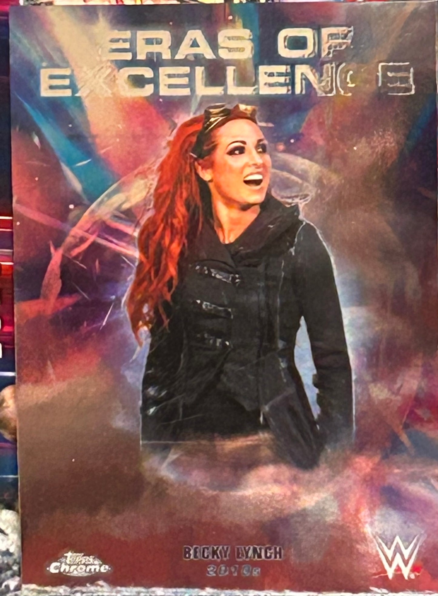 + Becky Lynch 2026 WWE Topps Chrome “Eras of Excellence” Insert Card