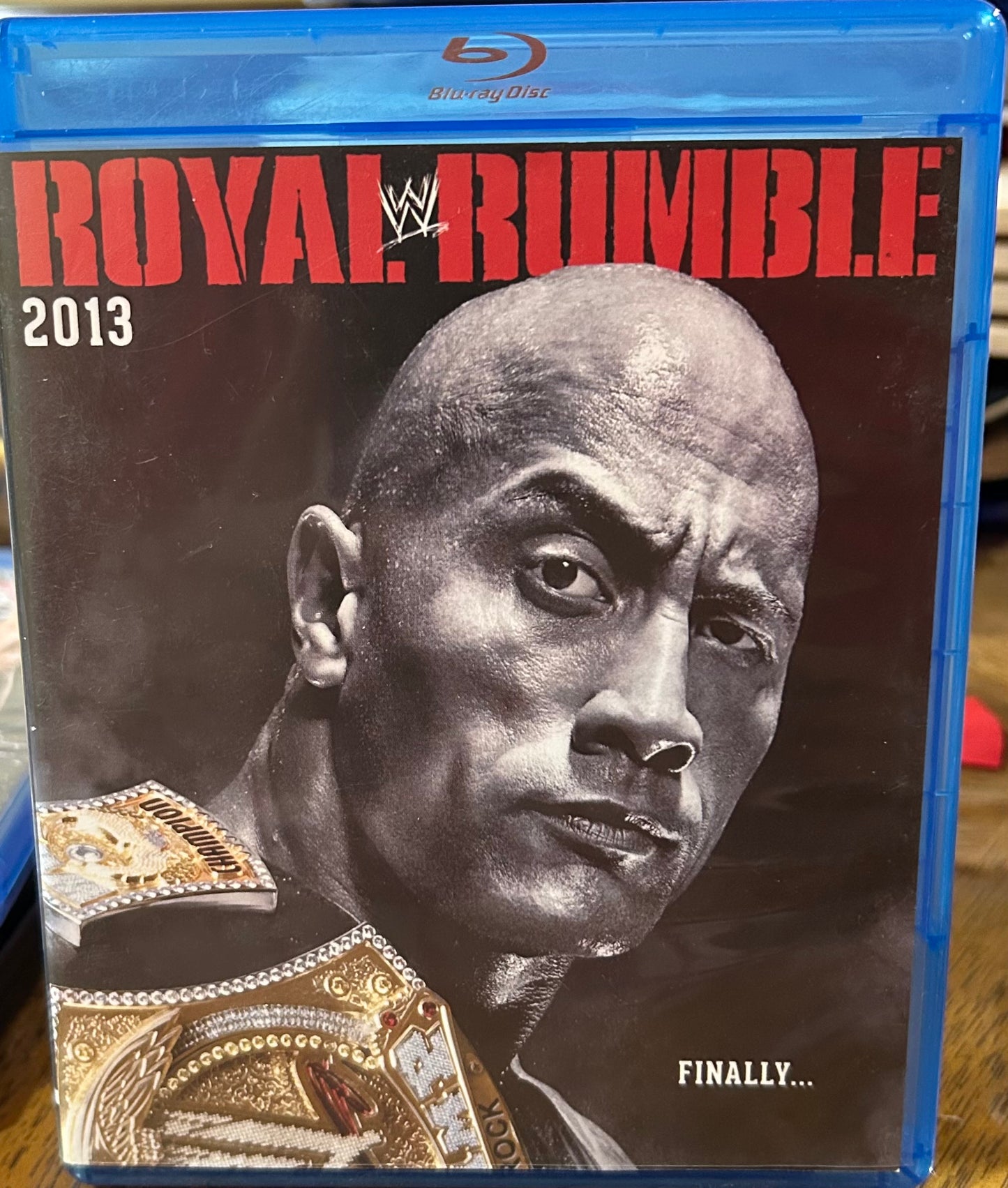 * WWE Royal Rumble 2013 Blu-ray (The Rock, John Cena & so much more)
