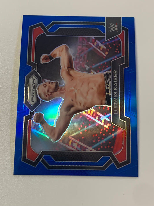 Ludwig Kaiser 2024 WWE Panini Prizm Blue #196/199