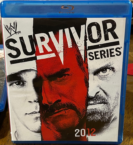 * WWE Survivor Series 2012 Blu-ray (CM Punk, John Cena, Ryback & so much more)