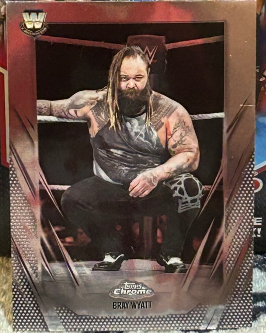 + Bray Wyatt 2026 WWE Topps Chrome Card
