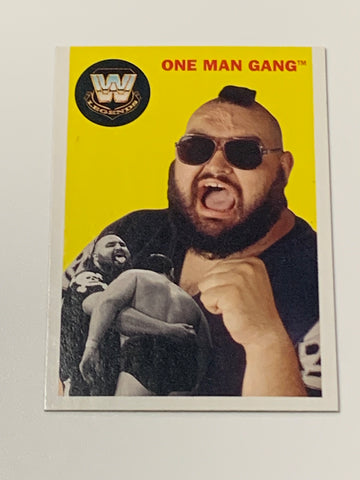 One Man Gang WWE 2006 Topps Heritage Card!!!