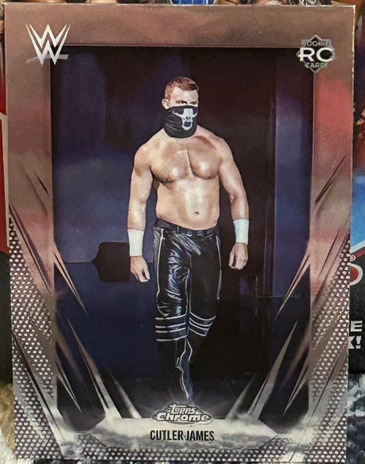 + Cutler James 2026 WWE Topps Chrome ROOKIE Card