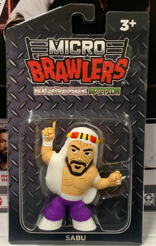 SABU ECW Micro Brawler (New in Package, Comes with Protective Case)