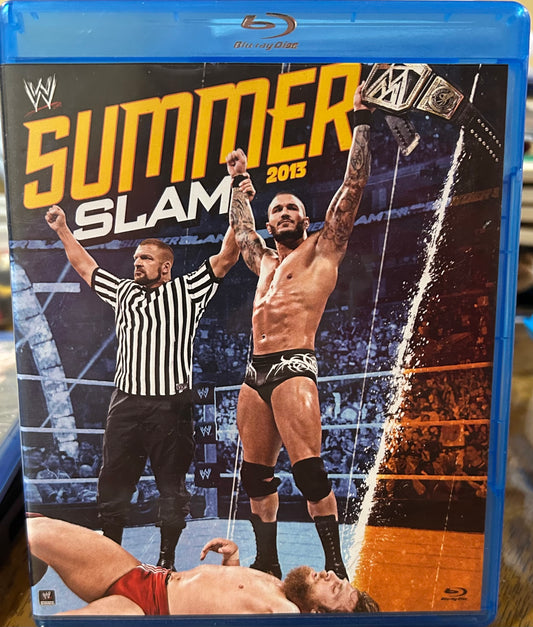 * WWE Summer Slam 2013 Blu-ray (Randy Orton, Brock Lesnar & so much more)