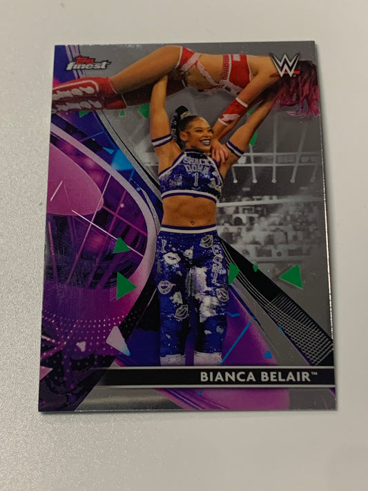 Bianca Belair 2021 WWE Topps Finest Card