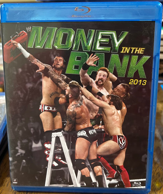 * WWE Money In The Bank 2013 Blu-ray (CM Punk, Sheamus, Daniel Bryan & so much more)