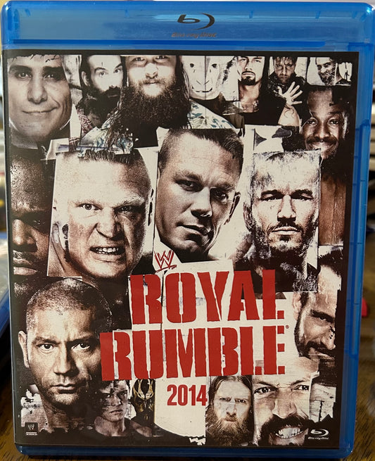 * WWE Royal Rumble 2014 Blu-ray (Cena, Brock, Orton & so much more)