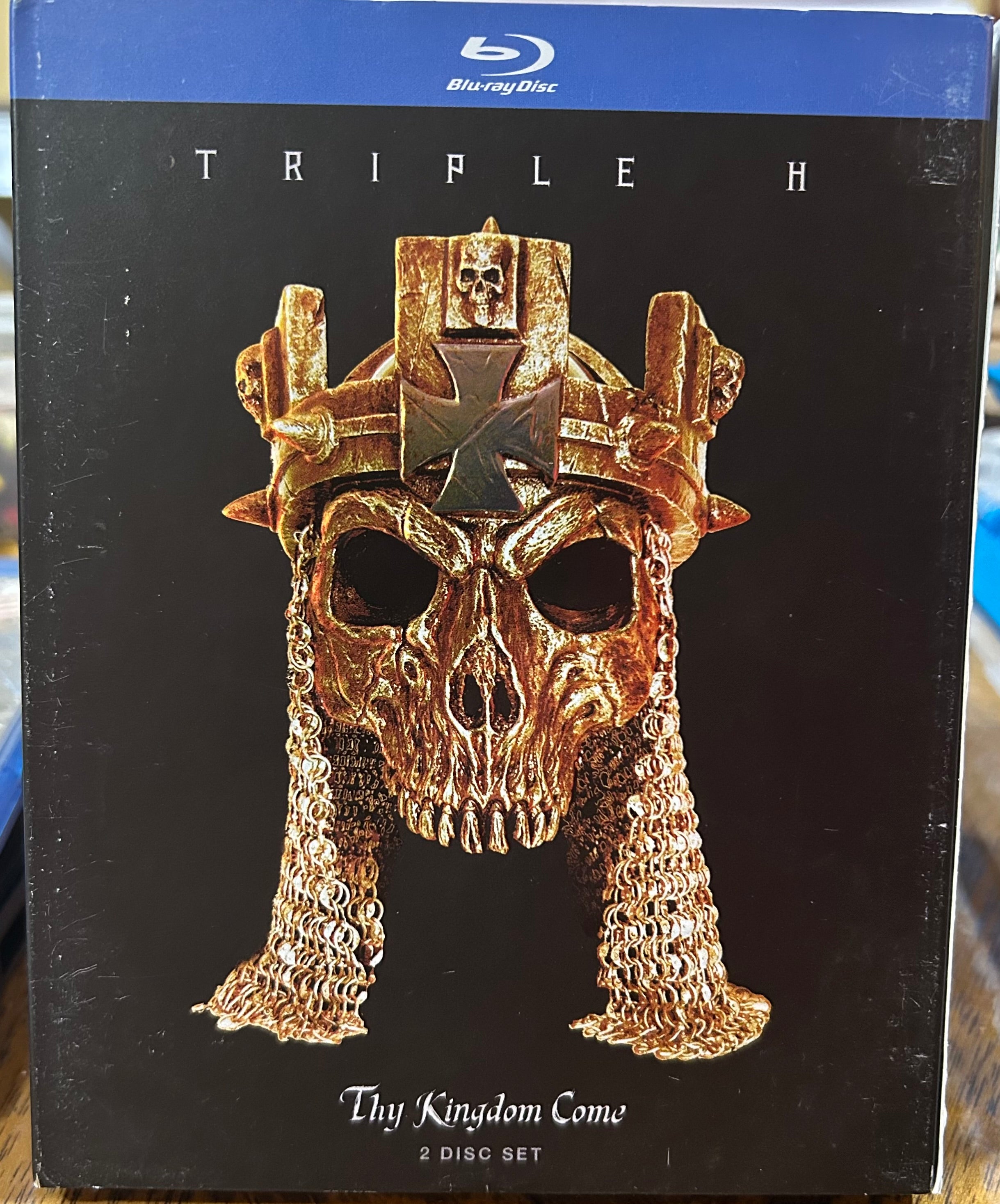 WWE Triple H “Thy Kingdom Come “ Blu-ray (2- Disc Set) – The