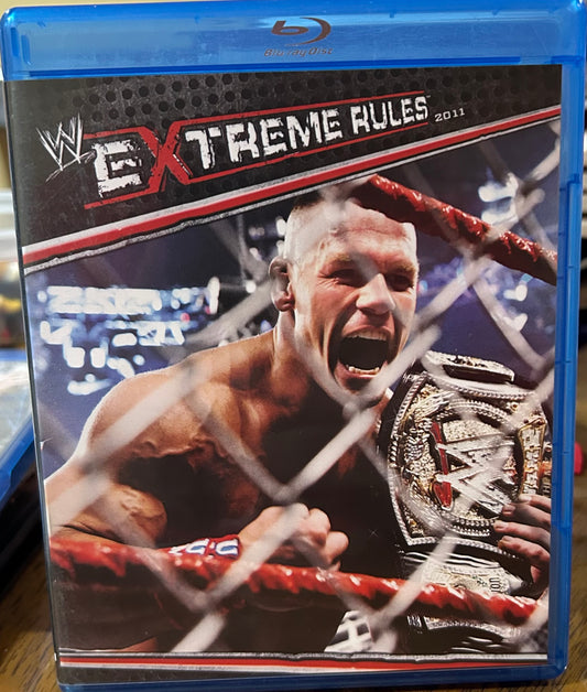 * WWE Extreme Rules 2011 Blu-ray (Cena, CM Punk, Orton & so much more)