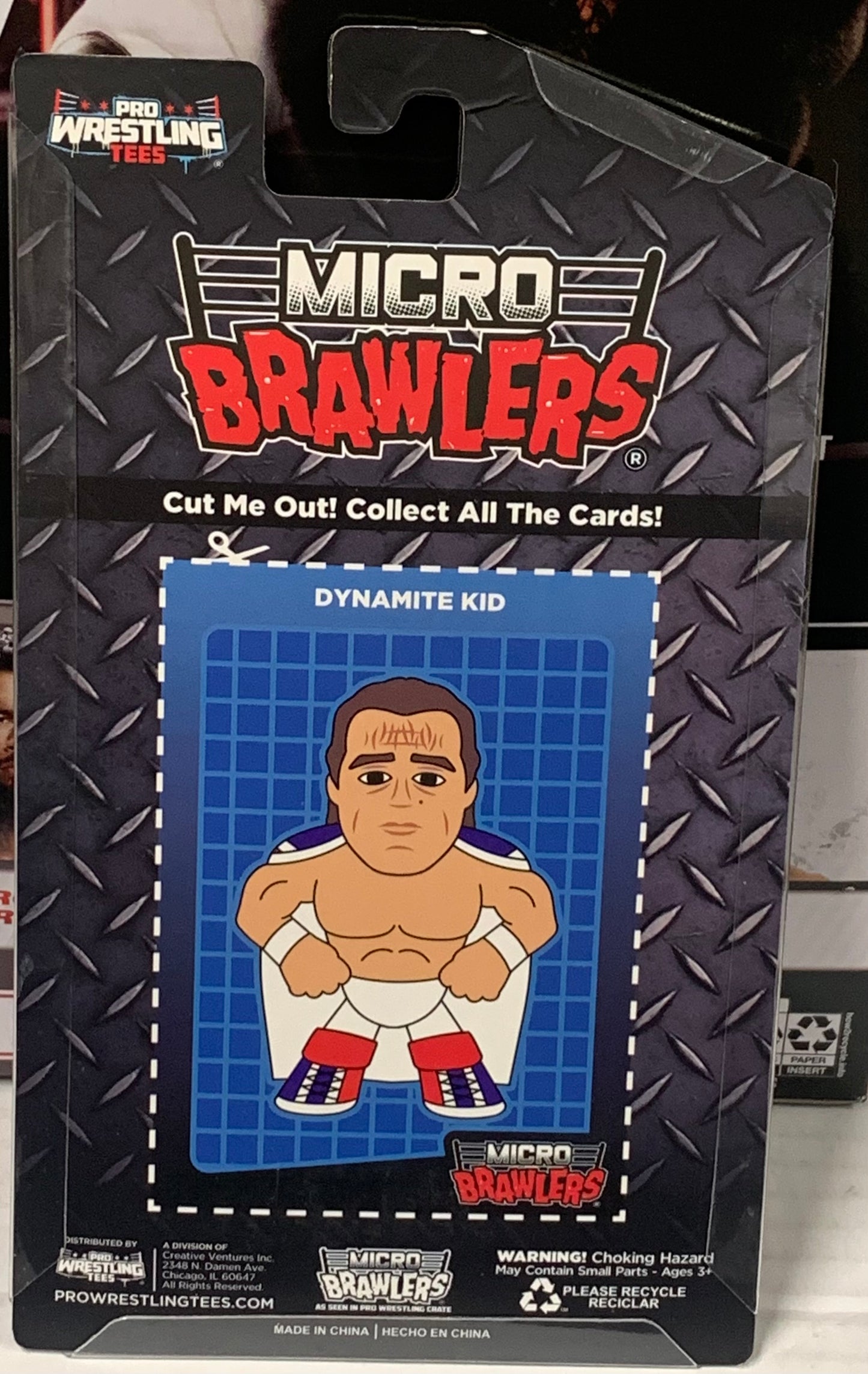 Dynamite Kid Micro Brawlers (New in Package, Comes with Protective Case)