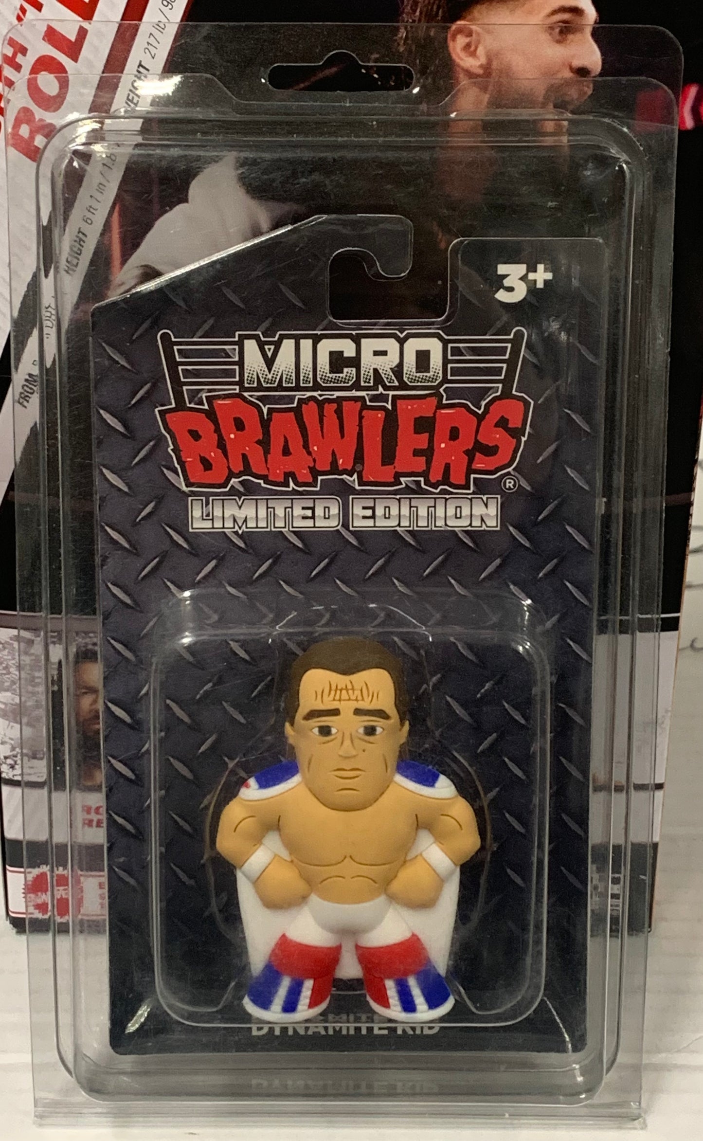 Dynamite Kid Micro Brawlers (New in Package, Comes with Protective Case)