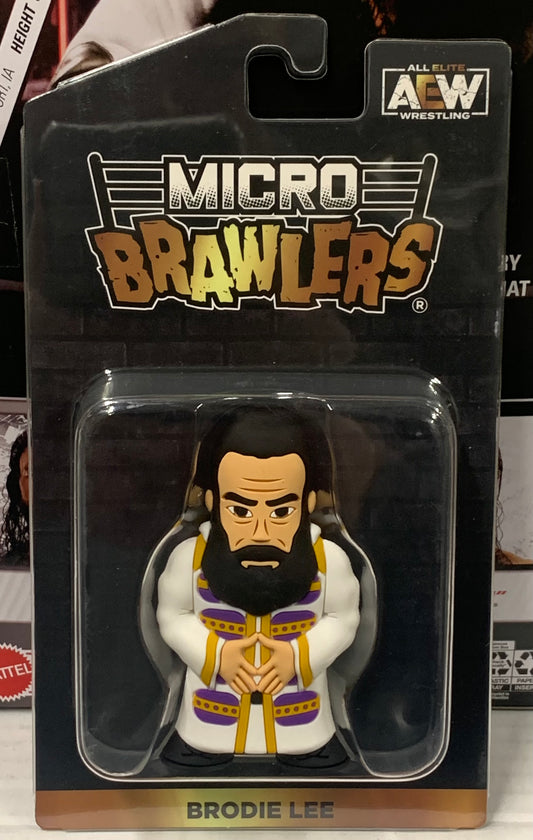 Brodie Lee AEW Micro Brawlers (New in Package, Comes with Protective Case)