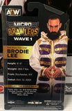 Brodie Lee AEW Micro Brawler (New in Package, Comes with Protective Case)