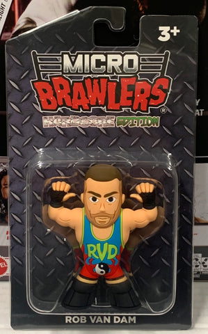 RVD Rob Van Dam Micro Brawler (New in Package, Comes with Protective Case)