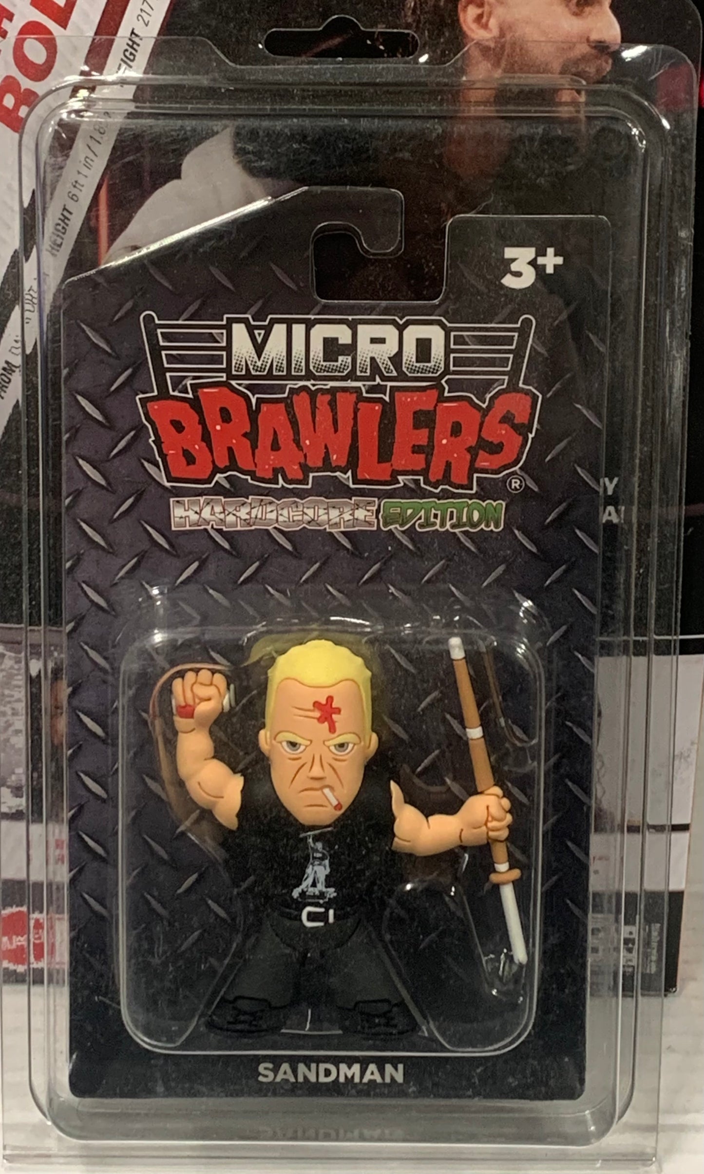The Sandman ECW Micro Brawlers