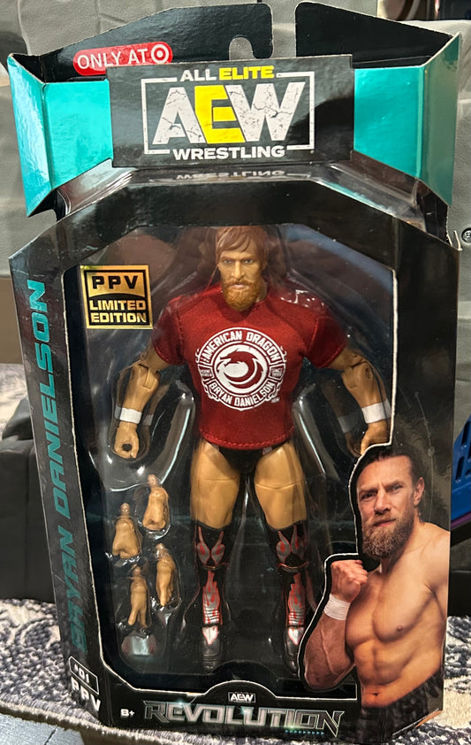 + Bryan Danielson AEW Action Figure (PPV Exclusive, Limited Edition)