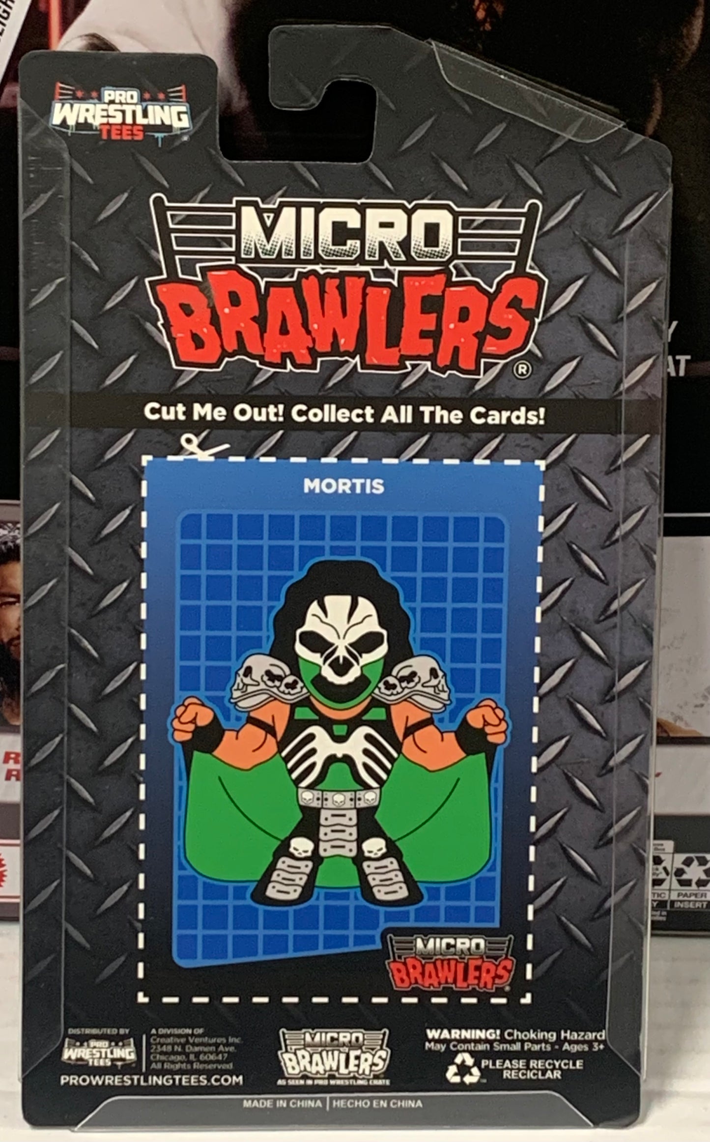 Mortis WCW Micro Brawlers (New in Package)