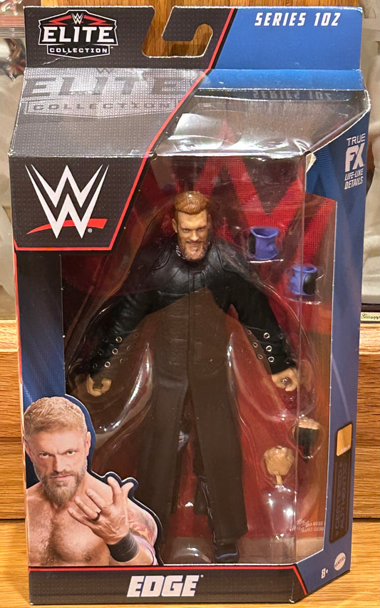 Edge WWE Mattel Elite Series 102 Action Figure (Sealed, Never Opened)