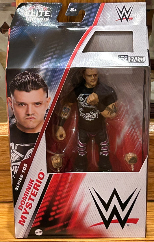 Dominik Mysterio WWE Mattel Elite Series 105 Action Figure (Sealed, Never Opened)