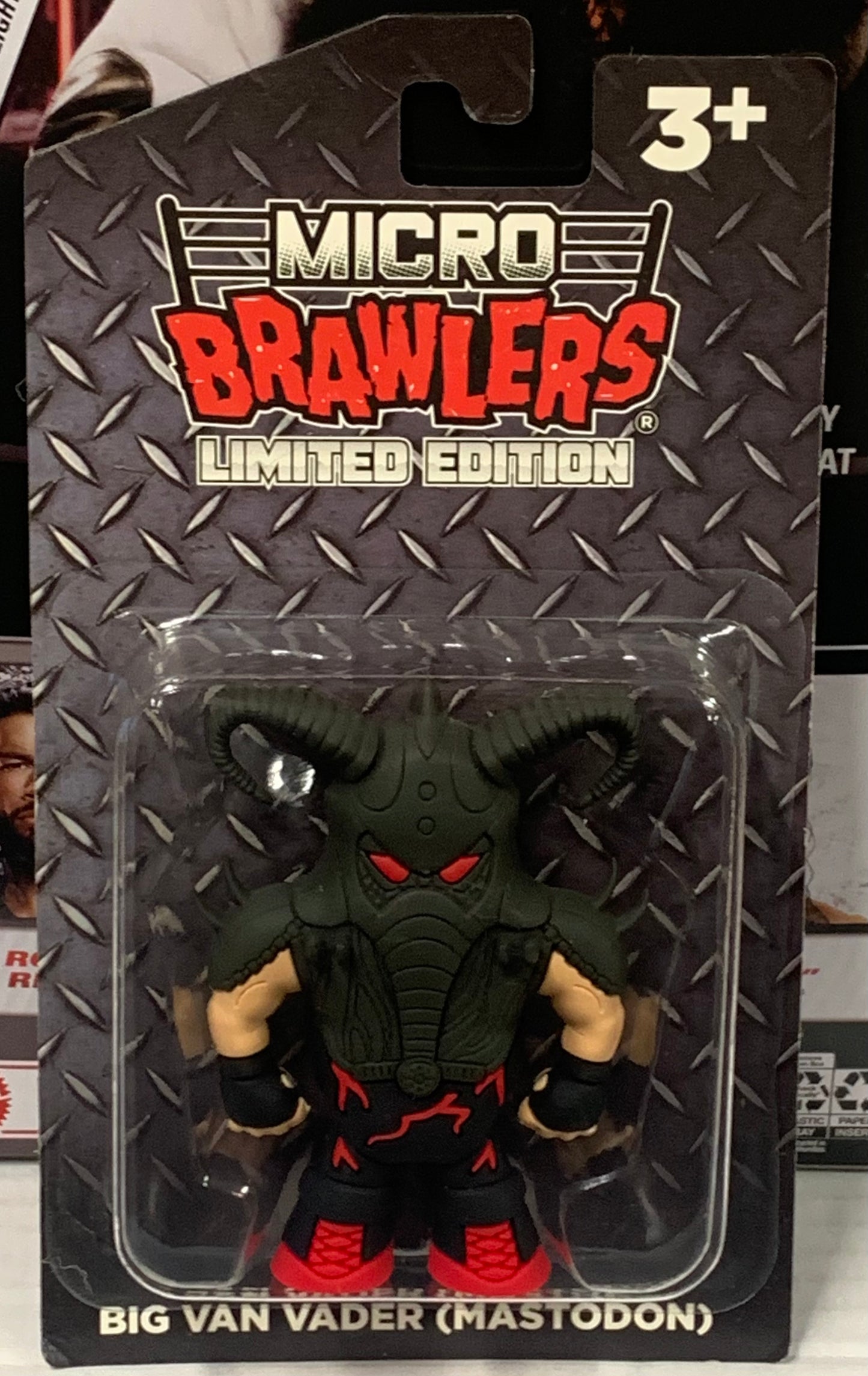 Big Van Vader (Mastodon) Micro Brawlers (New in Package, Comes with Protective Case)